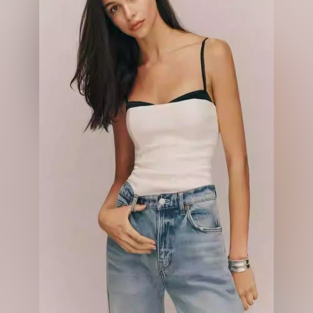 Reformation Melanie Top In Ivory 4